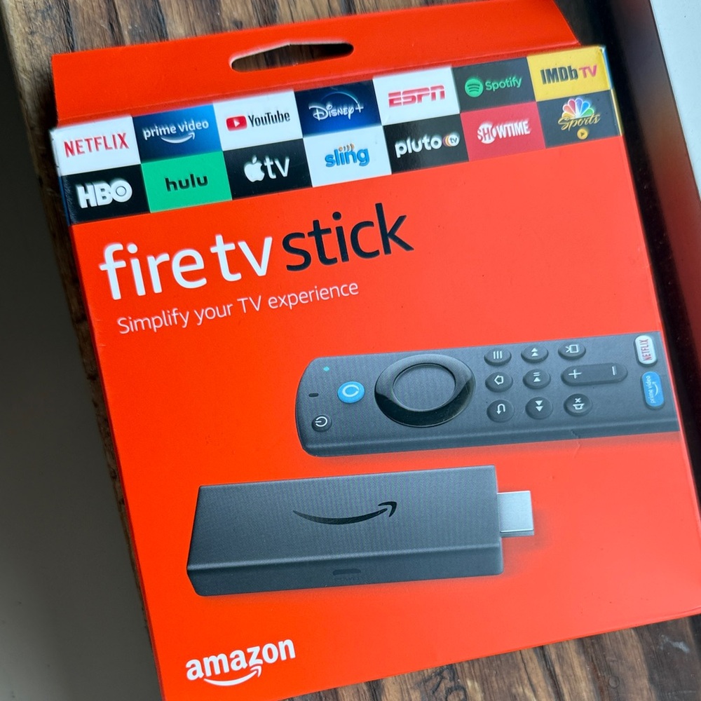 Amazon Fire TV Stick - Red and Black